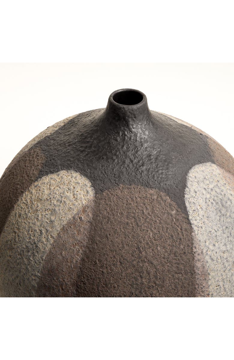 Zsa Zsa Zsu Lizbon Vase 13 In, Alternate, color, Brown