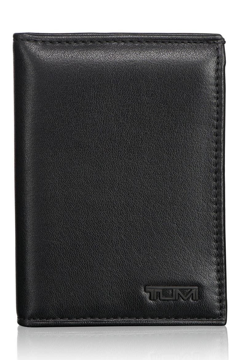 Delta ID Lock™ Shielded L-Fold ID Wallet, Main, color, BLACK