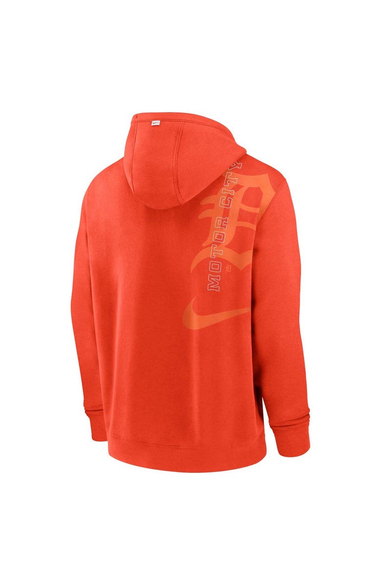 Nike Men's Nike Orange Detroit Tigers Statement Ball Game Pullover Hoodie, Alternate, color, 