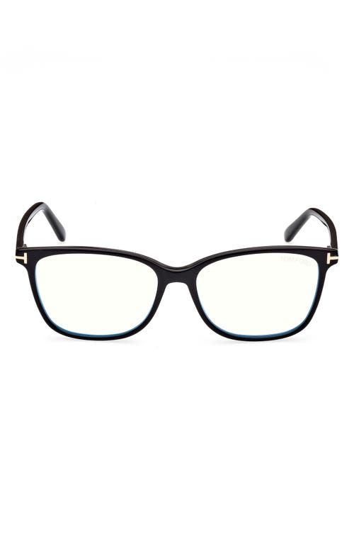 TOM FORD 54mm Square Blue Light Blocking Glasses