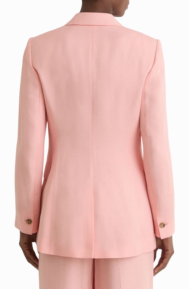 Reiss Magda Double Breasted Blazer, Alternate, color, Pink
