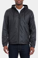 Michael Kors Allover Logo Print Windbreaker Jacket