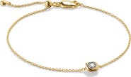 Monica Vinader Asscher Lab Grown Diamond Bracelet