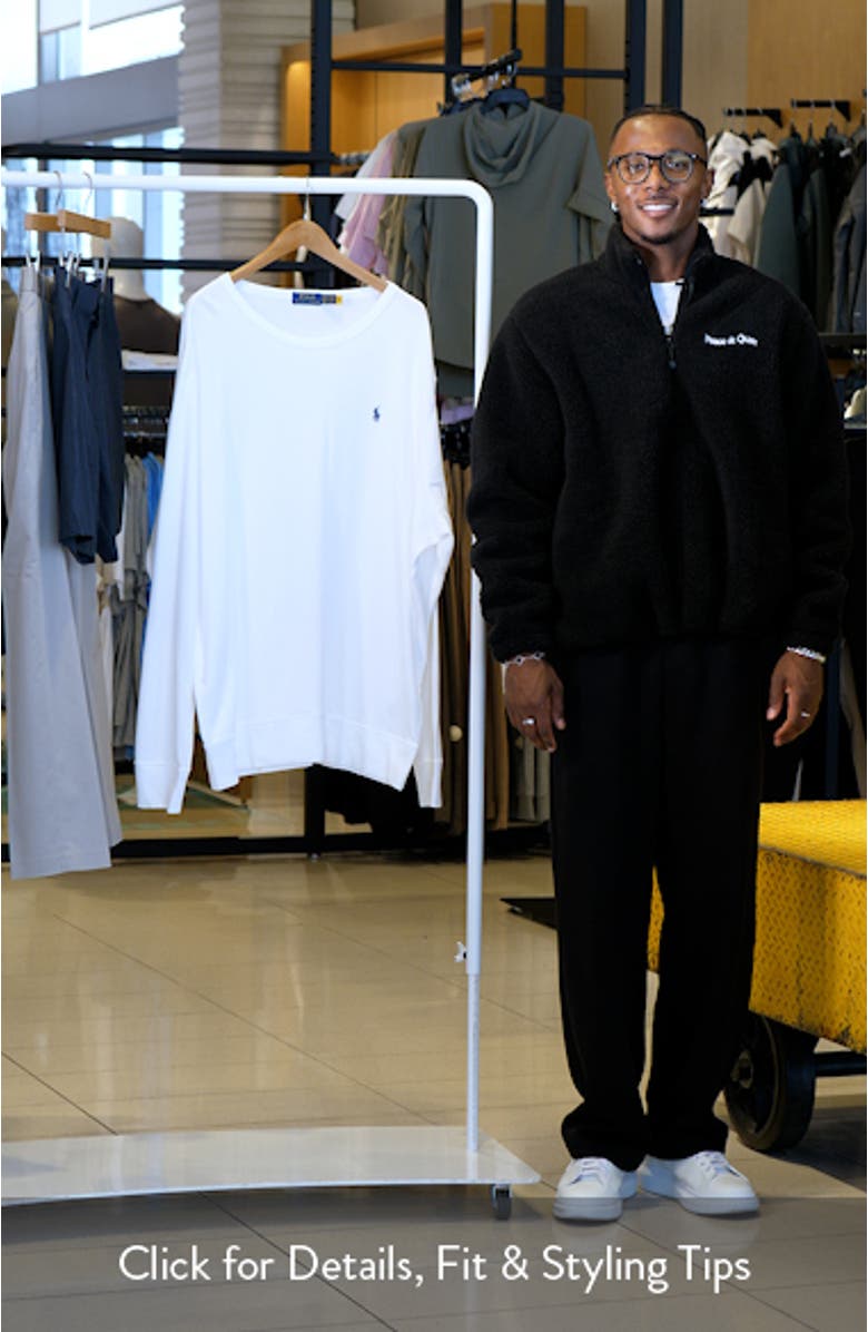 Spa French Terry Sweatshirt, sales video thumbnail