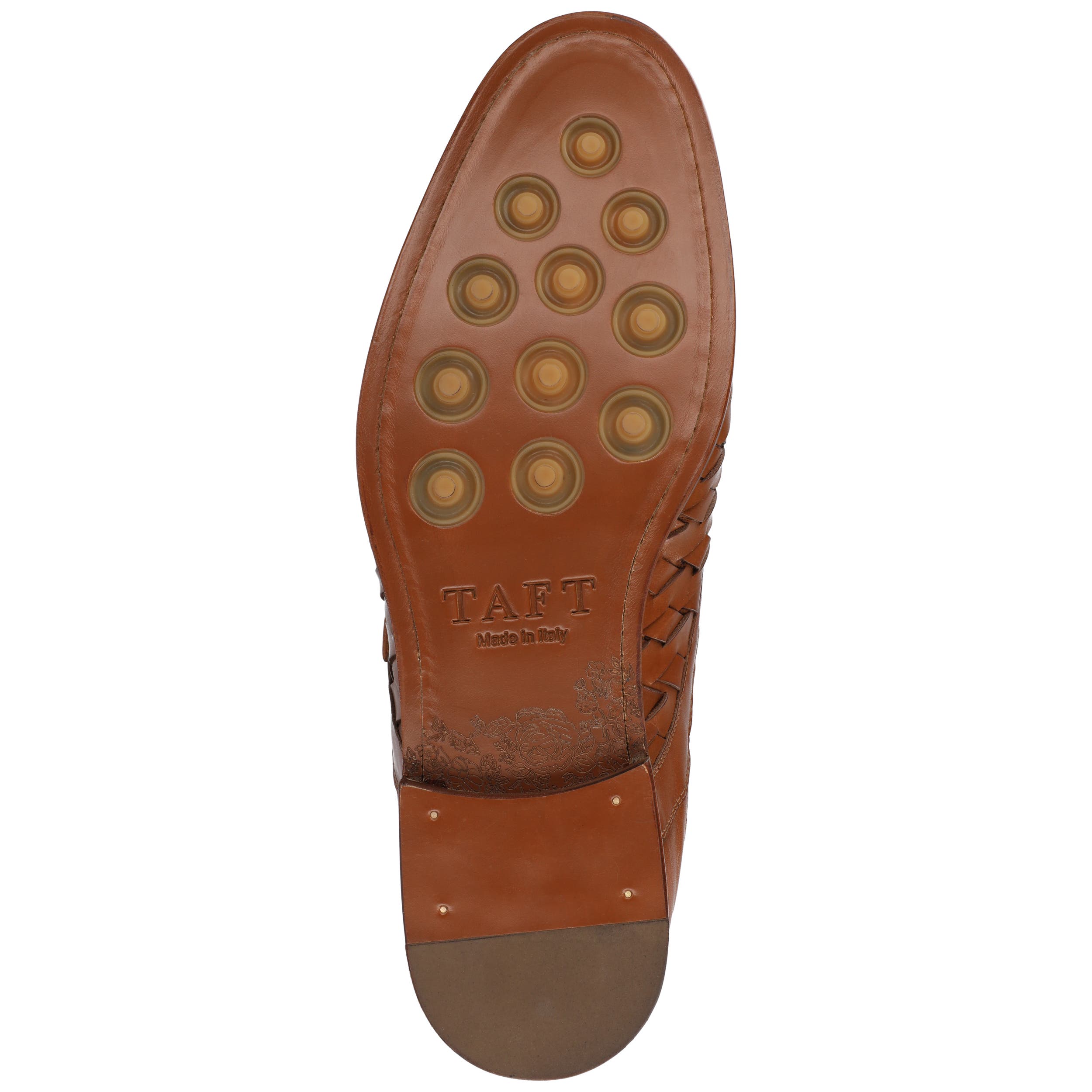 TAFT Men's Jack Monk Strap Dress Shoe, Alternate, color, Brown Woven