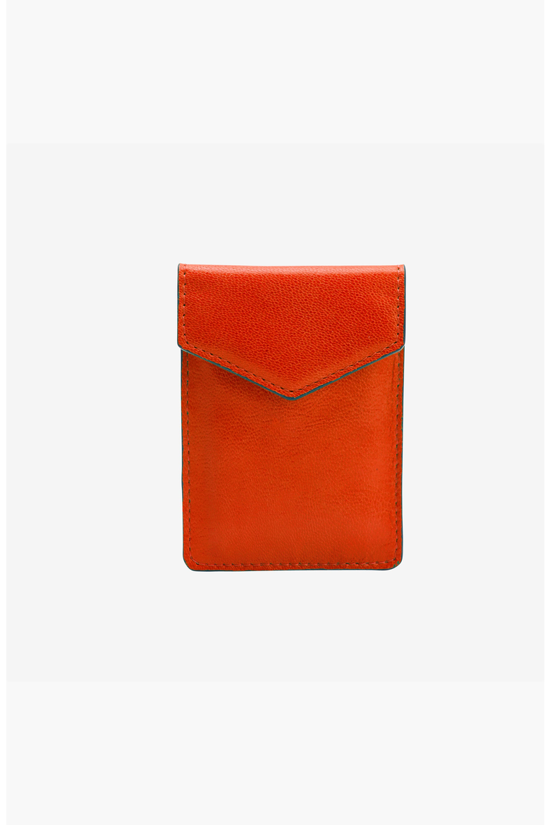 Siam Mini Card Case, Main, color, Orange / Sky