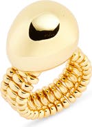 Lele Sadoughi Orb Stretch Ring