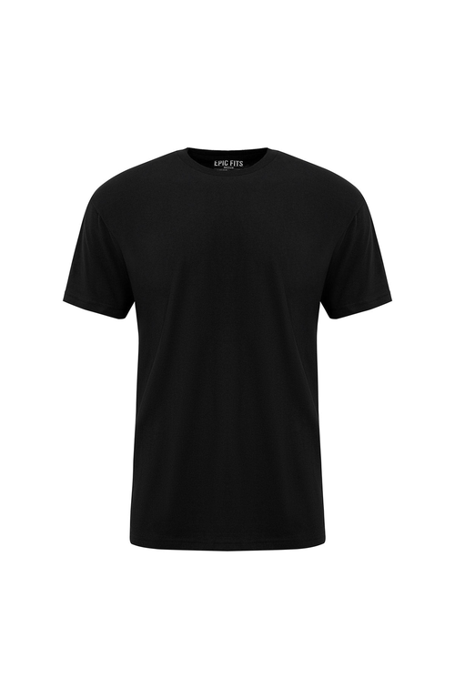 Epic Fits Crew Neck T-shirt In Black