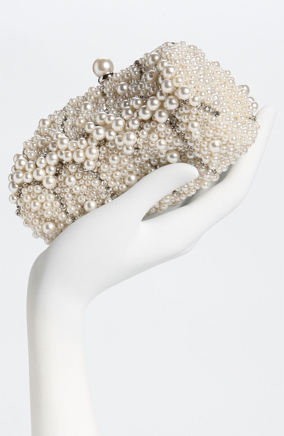 'Pearl' Clutch, Alternate, color, PEARL