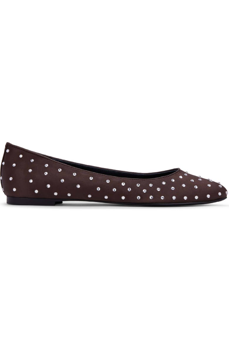 Yosi Samra Sadie Embellished Ballet Flat, Alternate, color, Brown