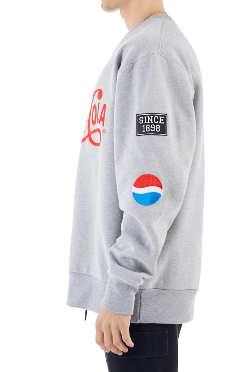 NANA JUDY x Pepsi<sup>®</sup> Classic Embroidered Logo Crewneck Sweatshirt, Alternate, color, 