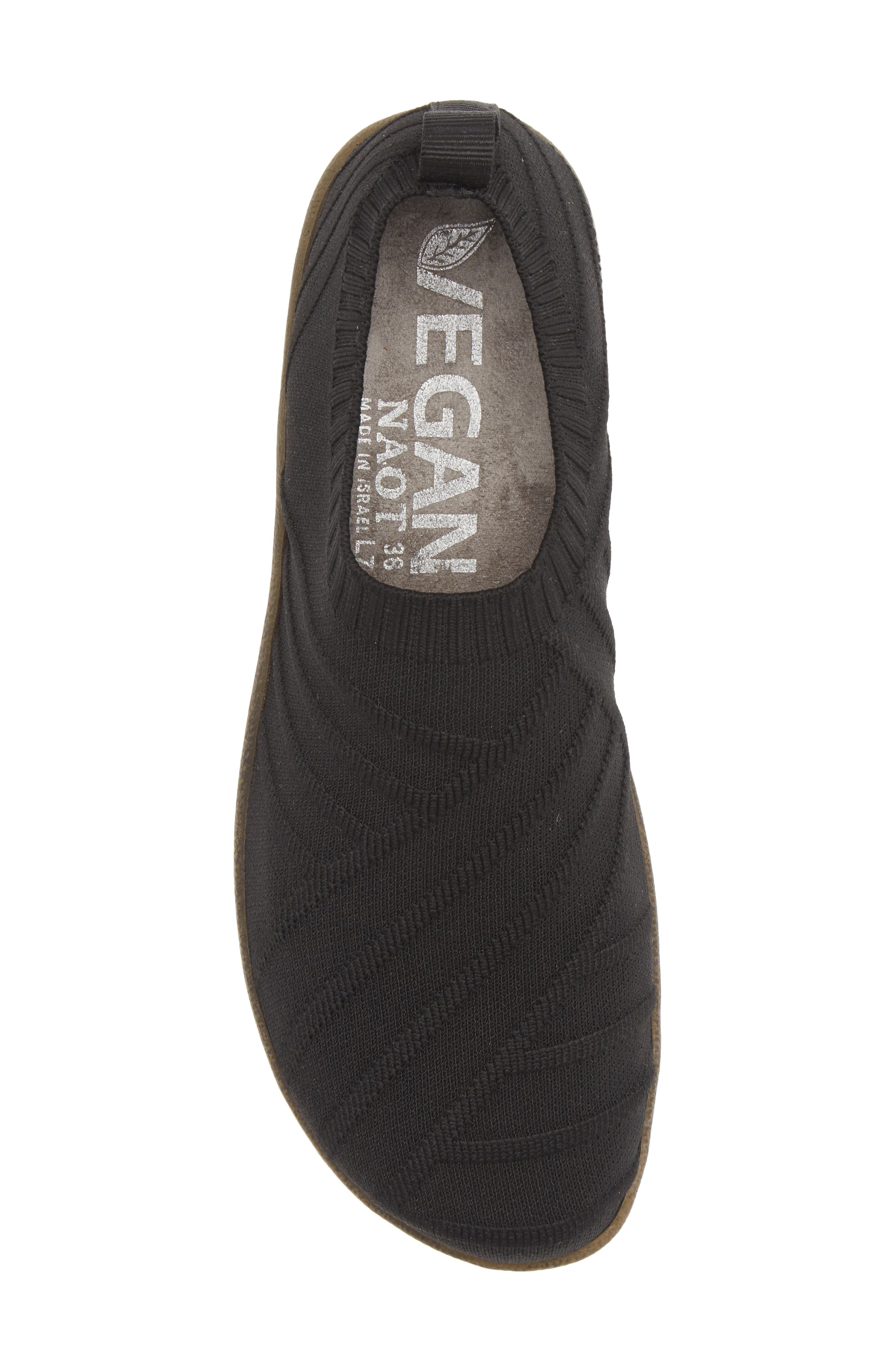 Naot Okahu Sneaker, Alternate, color, Black Knit