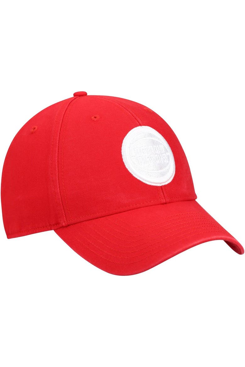 Men's '47 Red Detroit Pistons MVP Legend Adjustable Hat, Alternate, color, Red
