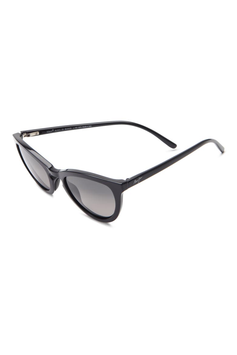 Polarized Cat Eye Sunglasses, Alternate, color, BLUE BLUE GREY