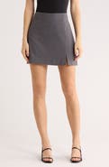 Leith Split Front Miniskirt