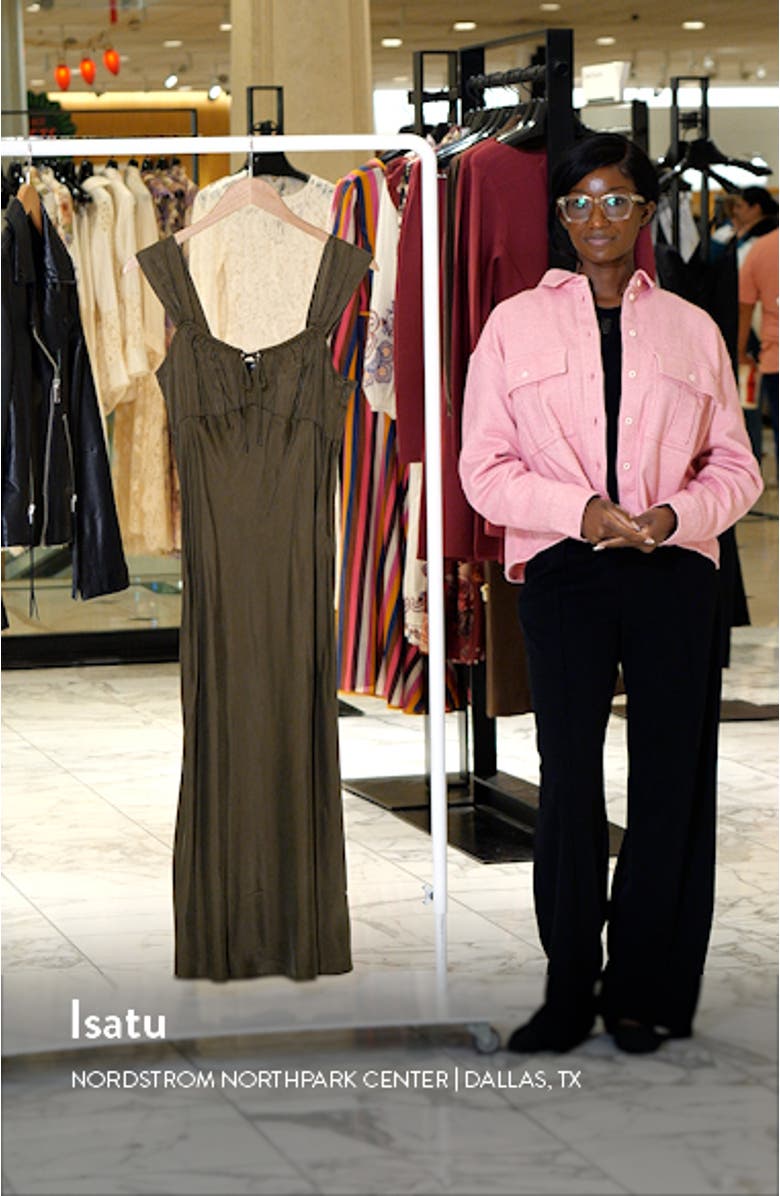 Square Neck Midi Dress, sales video thumbnail