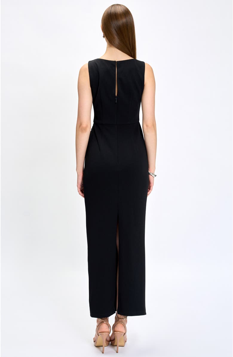 Bariano Livia High Neck Midaxi, Alternate, color, Black