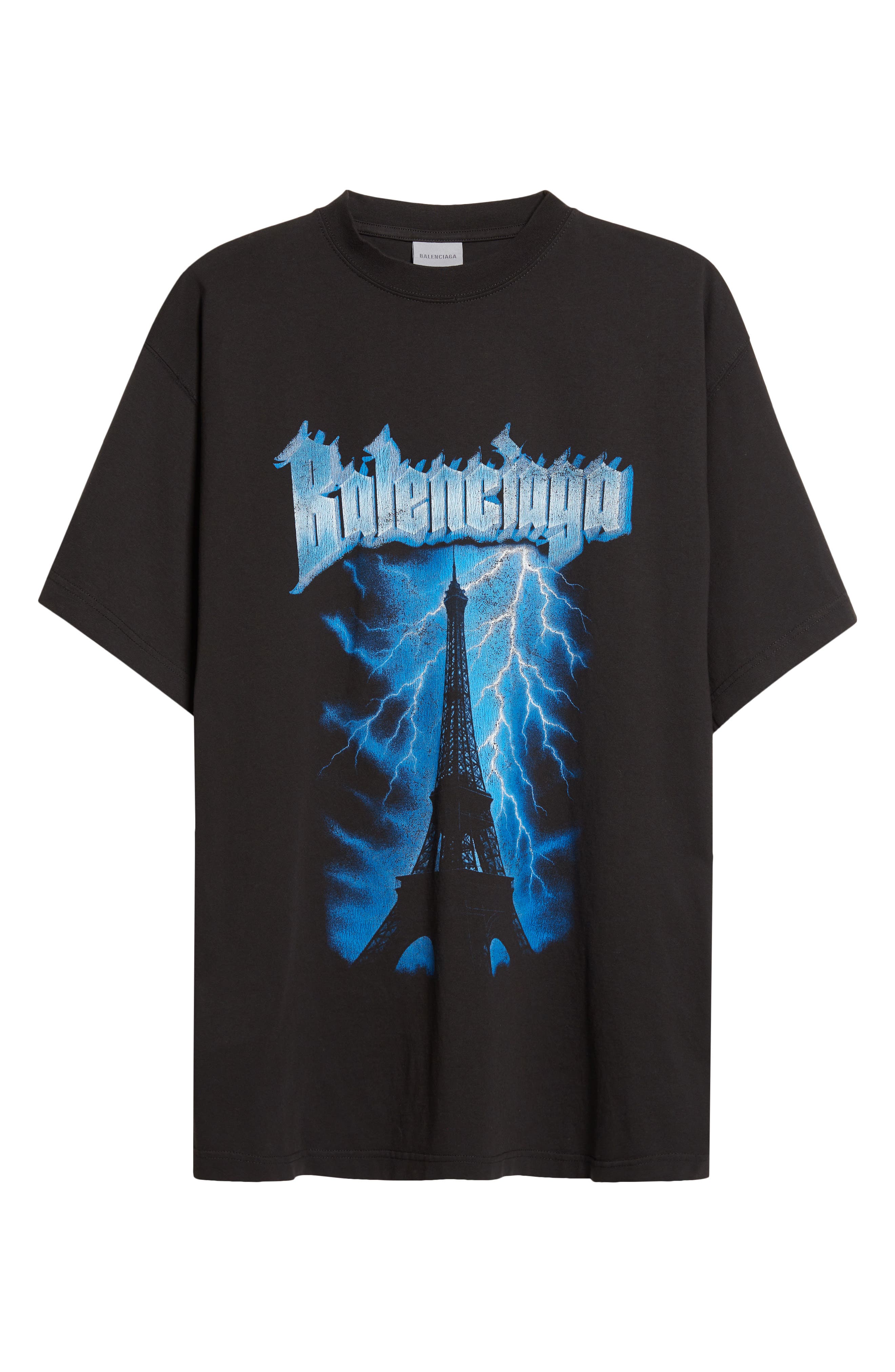 Paris Thunderstorm Oversize Graphic T-Shirt (Men) | Nordstrom