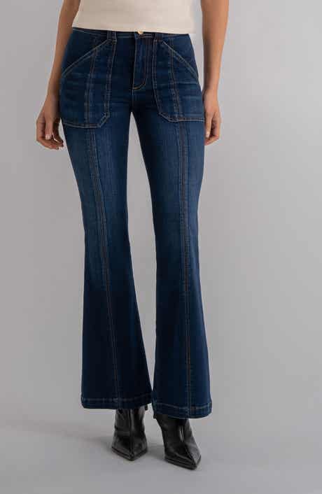 Ana Seamed High Waist Flare Jeans