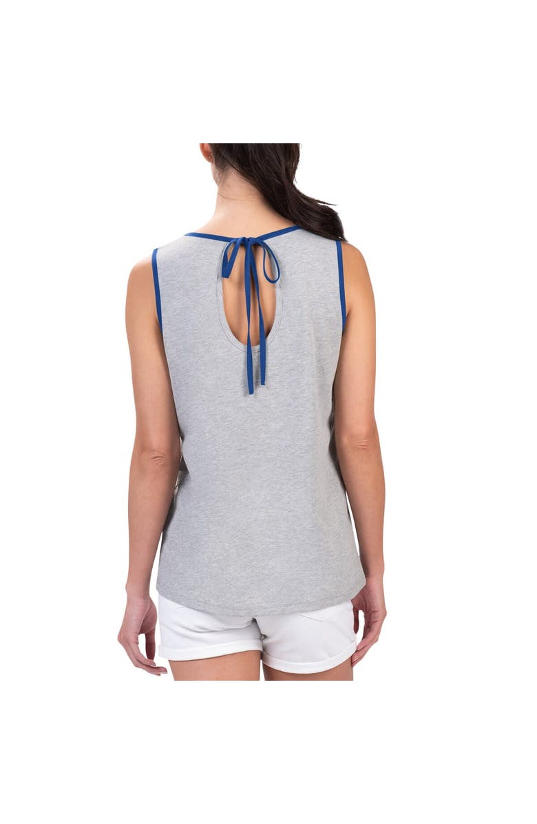 G-III 4HER BY CARL BANKS Women's G-III 4Her by Carl Banks Heather Gray Chase Elliott Fastest Lap Fashion Tank, Alternate, color, Heather Gray