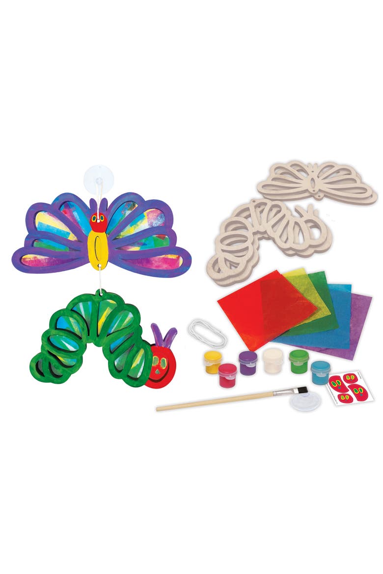 Eric Carle - Suncatcher Wood Paint Kit, Alternate, color, Multicolor