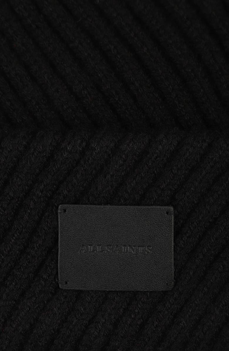 AllSaints Traveling Rib Skull Cap Beanie, Alternate, color,