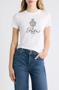 FRAME x The Ritz Paris Logo Graphic Baby Tee