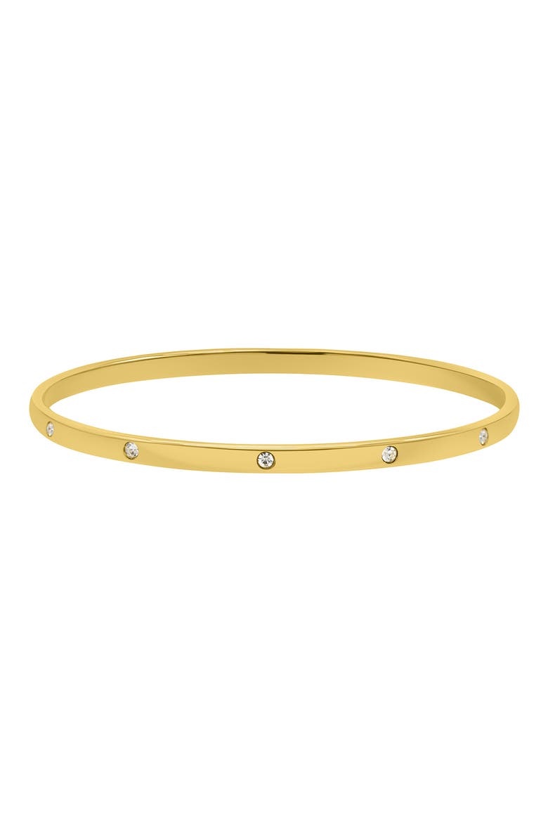 CZ Bangle Bracelet, Main, color, GOLD