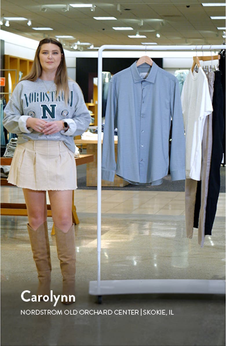 Jimmy OoohCotton<sup>®</sup> Geo Print Button-Up Shirt, sales video thumbnail