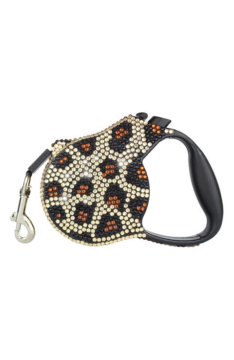 Rhinestone Retractable Leash