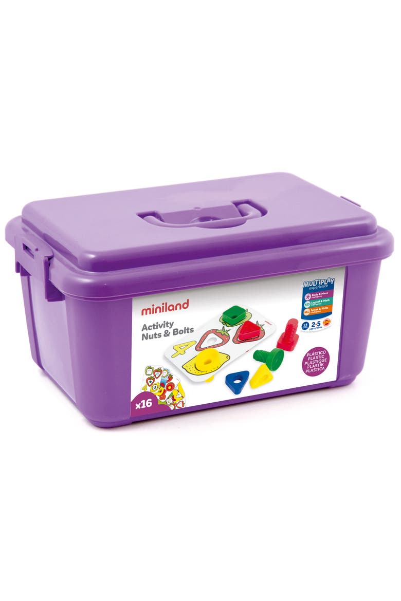 Nuts & Bolts School Set, Main, color, Red Multi