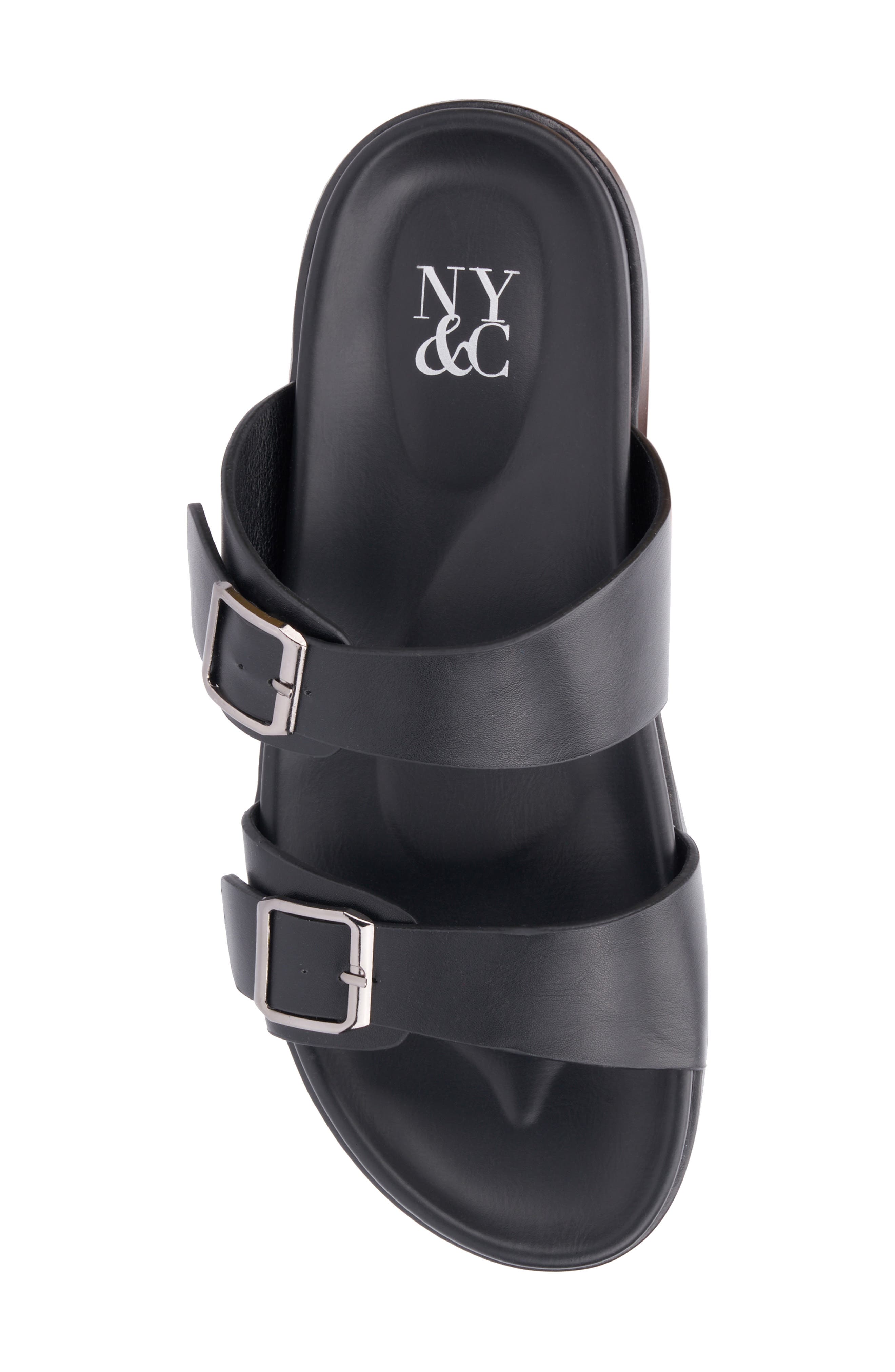 NEW YORK AND COMPANY Edan Sandal, Alternate, color, Black