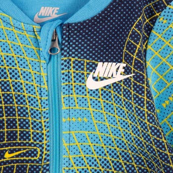 Club Grid Print Footie