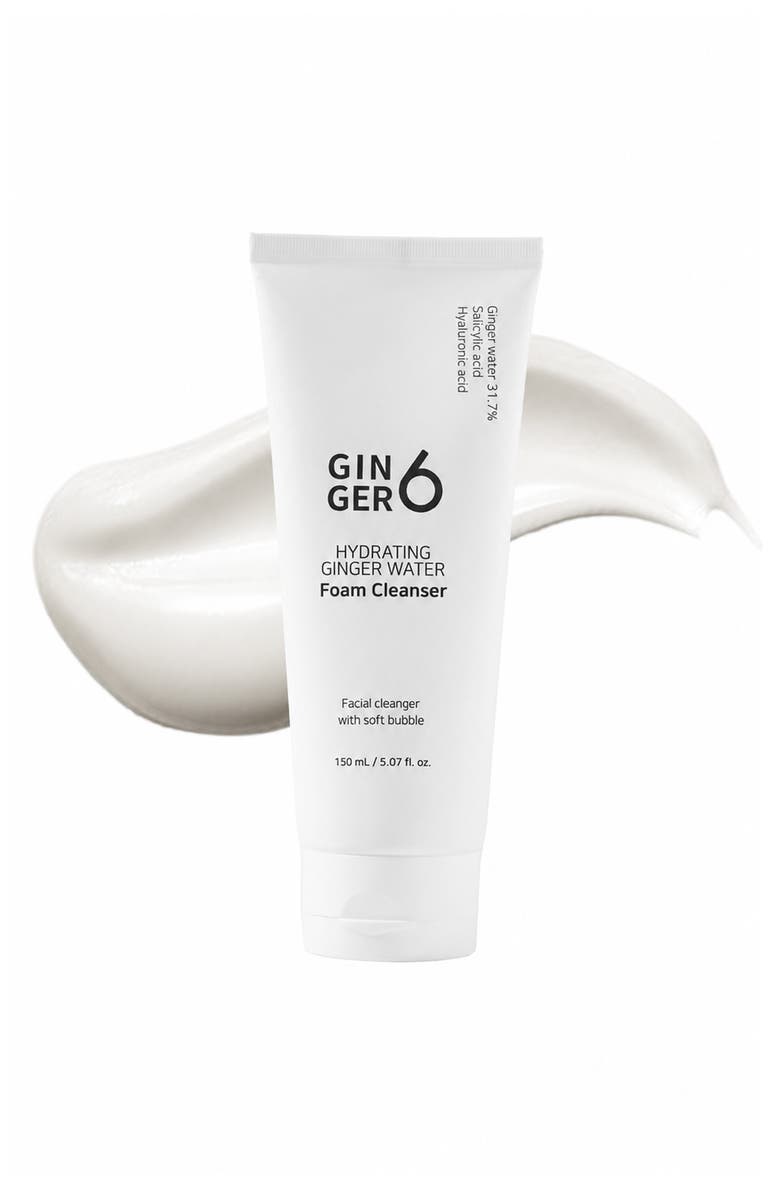Ginger6 Ginger Water Foam Cleanser, Main, color, 