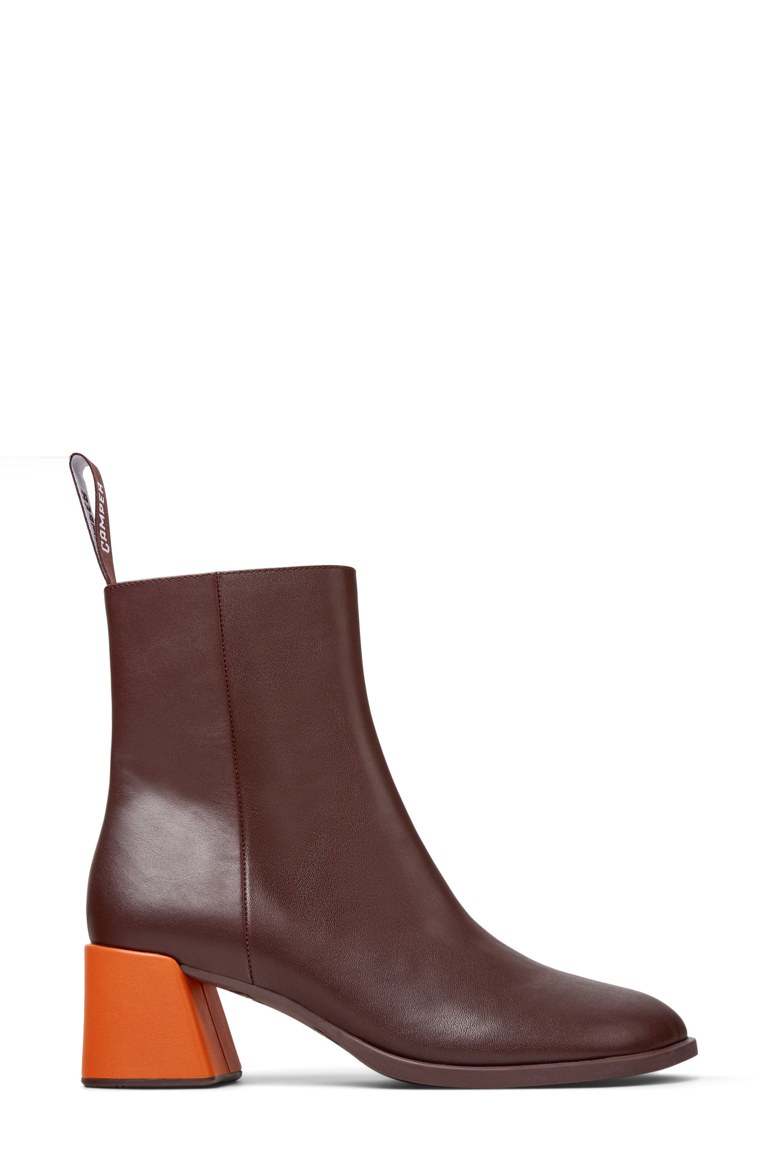 Kora Square Toe Boot, Alternate, color, BURGUNDY