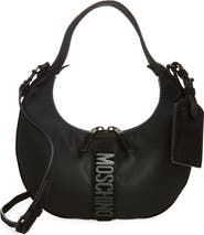 Moschino Carry Me Mixed Media Crossbody Bag