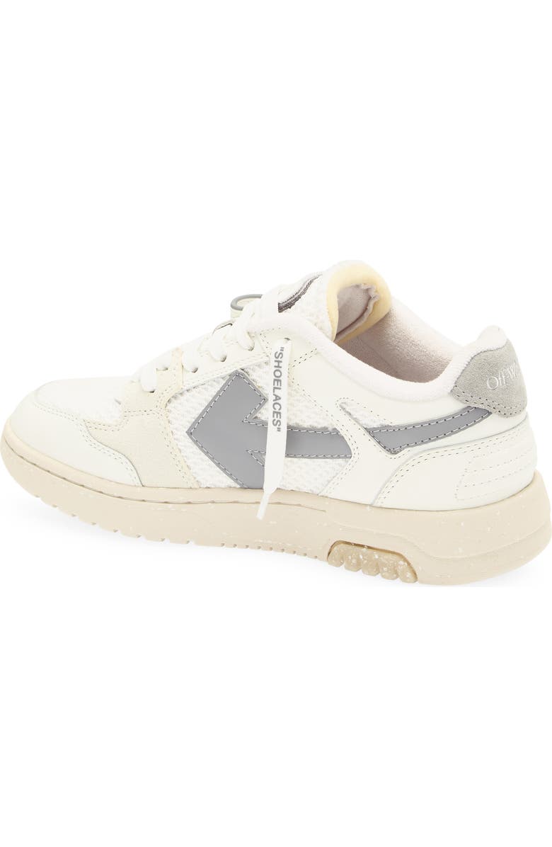 Off-White Slim Out of Office Sneaker, Alternate, color, White - Grey