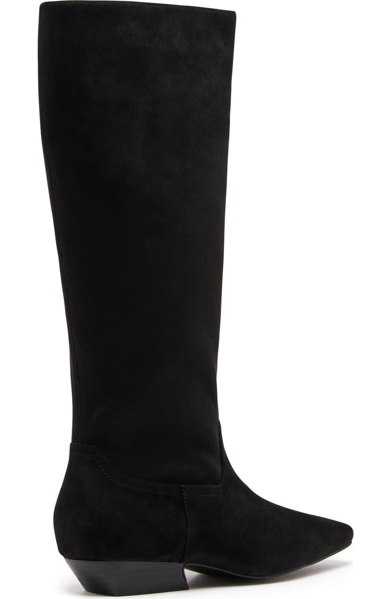 Therapy Australia Xavier Tall Boots, Alternate, color, Black Faux Suede