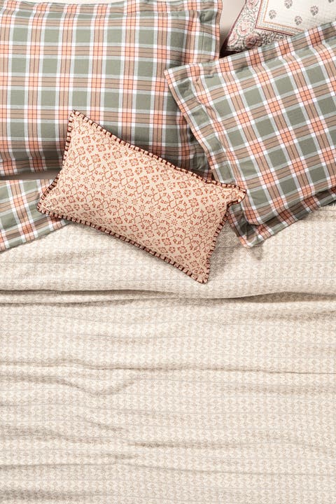 Costa Fringed Cotton Piqué King Coverlet