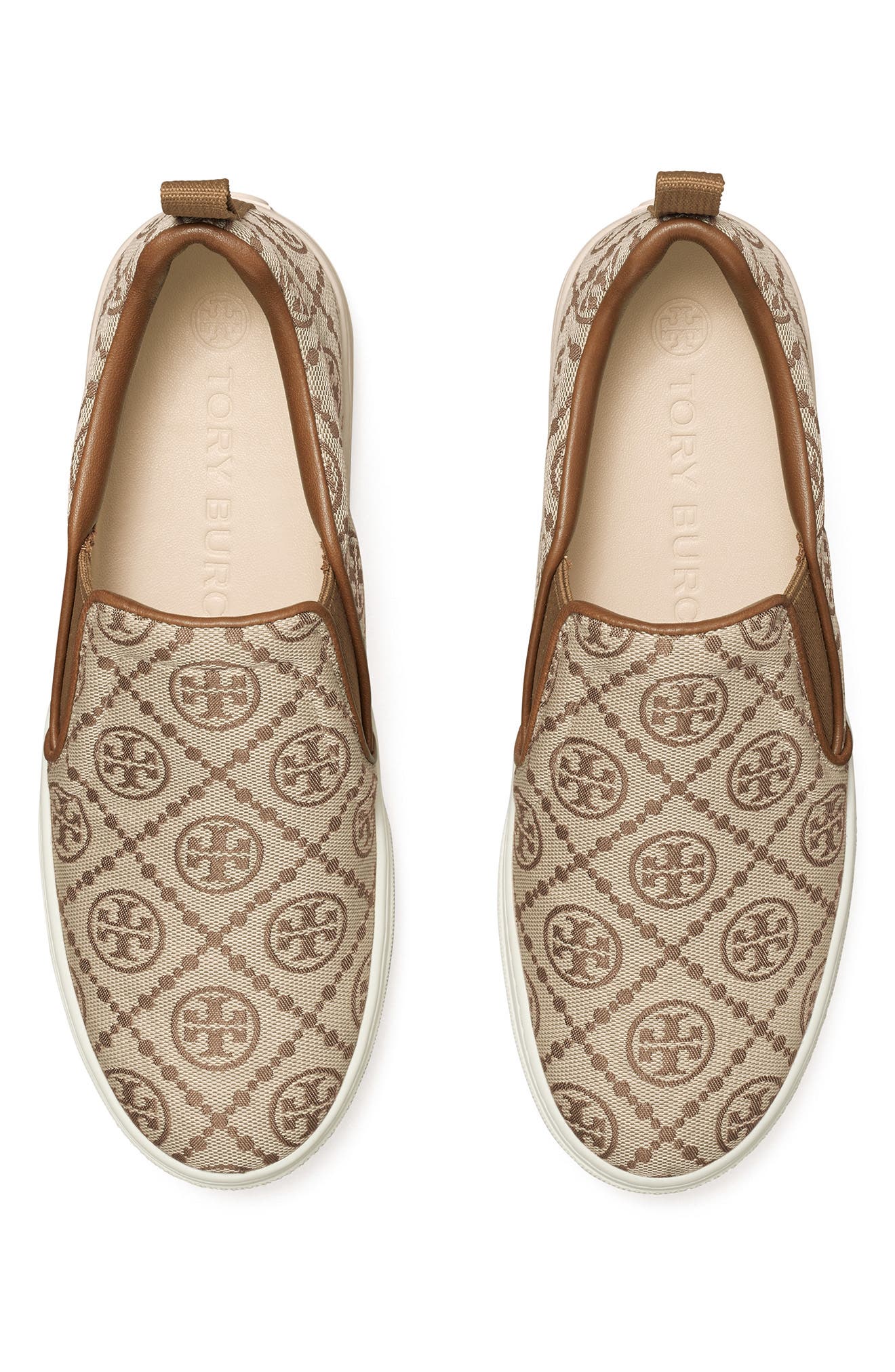 Tory Burch T Monogram Slip-On Sneaker, Alternate, color, 