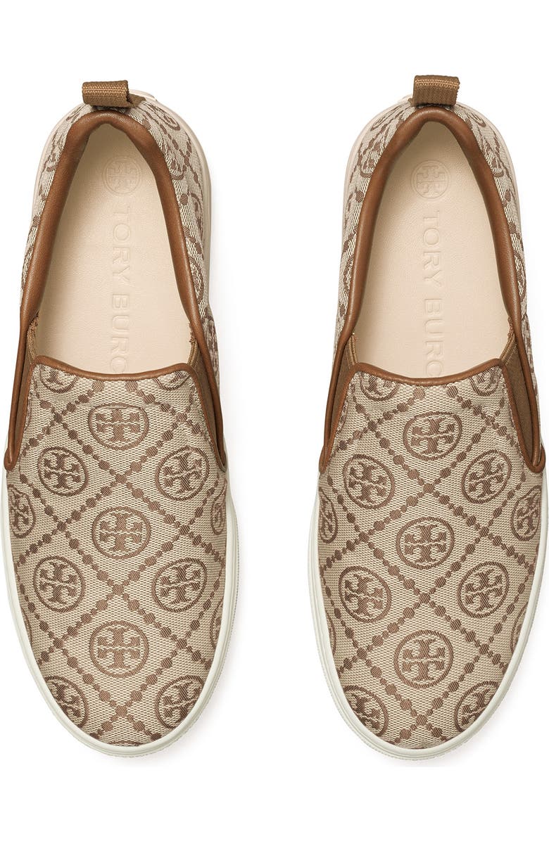 Tory Burch T Monogram Slip-On Sneaker, Alternate, color,