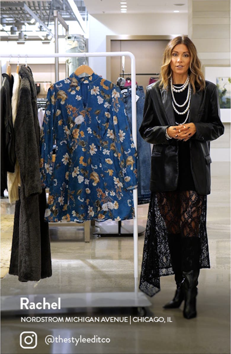 Rentas Garden Long Sleeve Dress, sales video thumbnail