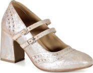 Diba True JET LINER Leather Mary Jane Heel