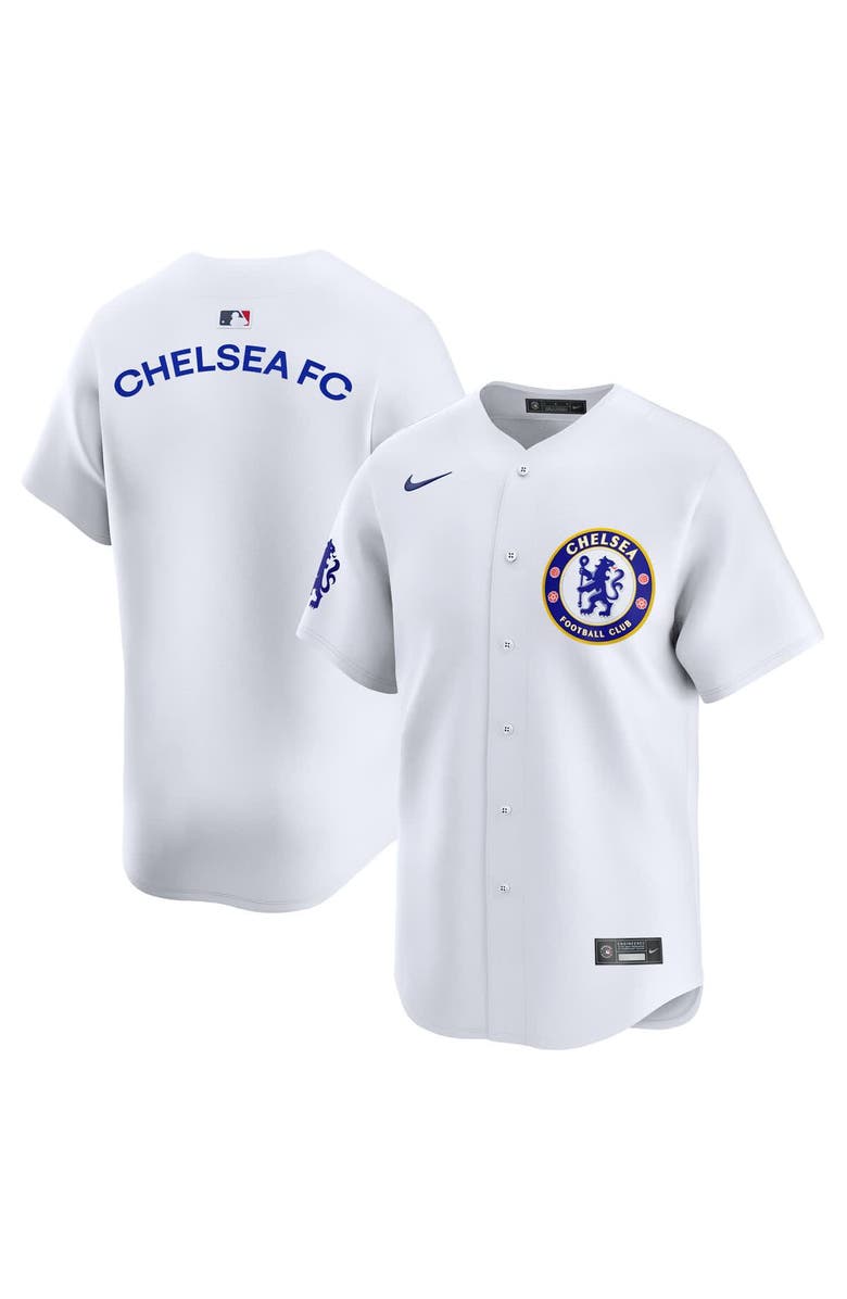 Nike Men's Nike  White Chelsea 2025 Soccer x MLB Limited Jersey, Alternate, color, White