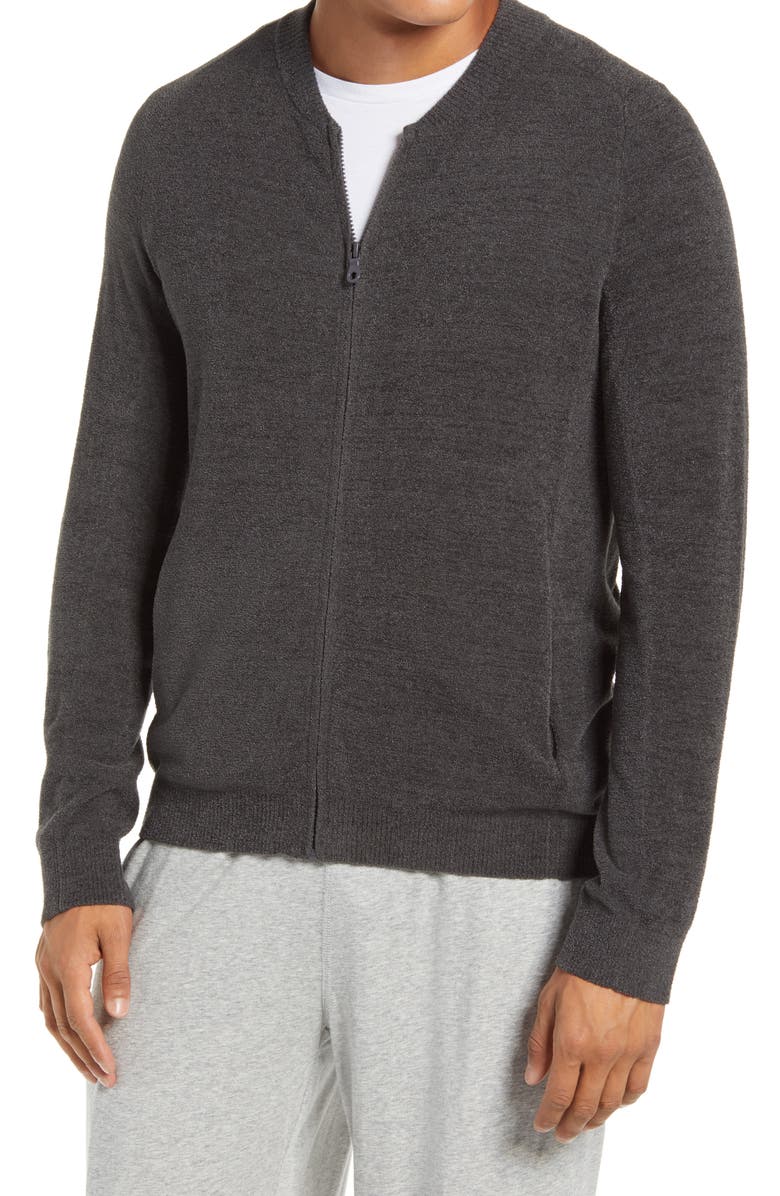 Barefoot Dreams<sup>®</sup> CozyChic<sup>™</sup> Lite Zip Cardigan, Alternate, color,