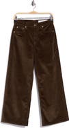 rag & bone Andi High Waist Wide Leg Corduroy Pants
