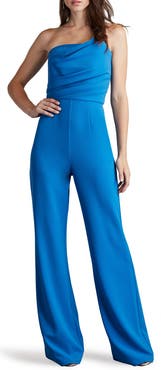 Tadashi Shoji Strapless Crepe Jumpsuit