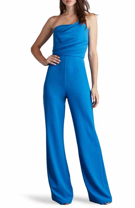 Tadashi Shoji Strapless Crepe Jumpsuit