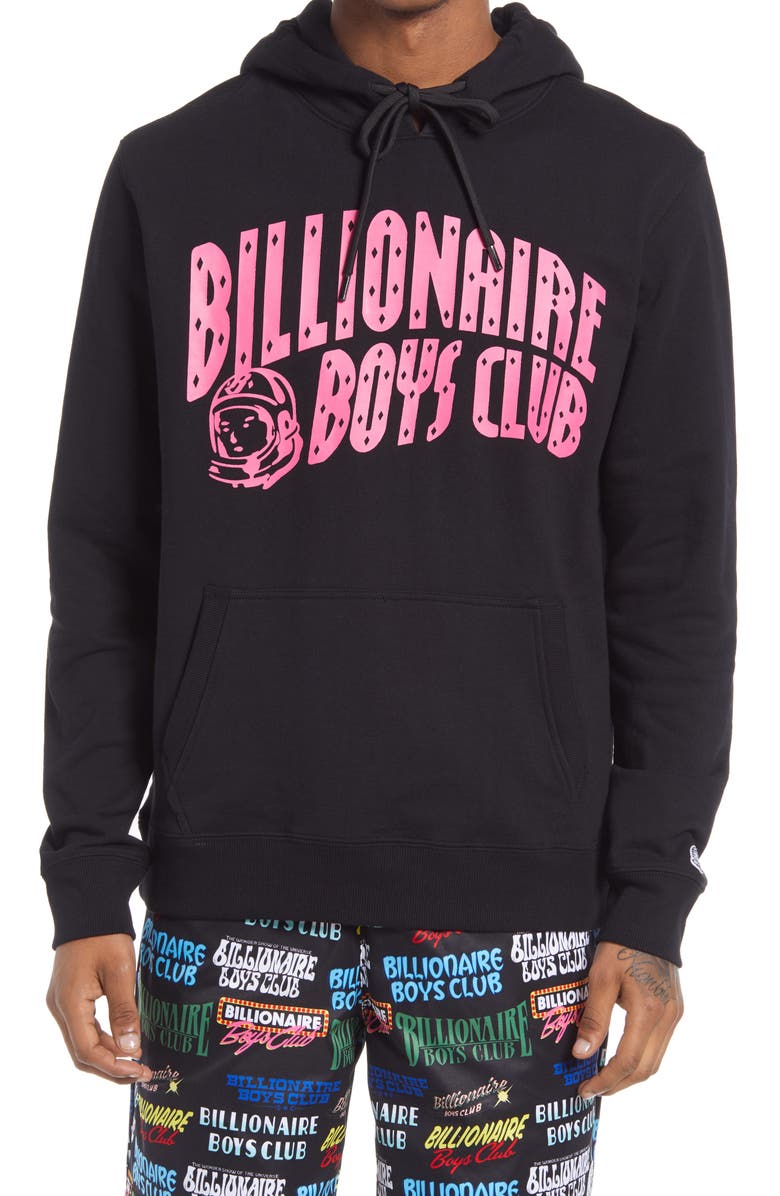 Billionaire Boys Club BB Arch Logo Graphic Hoodie, Main, color,