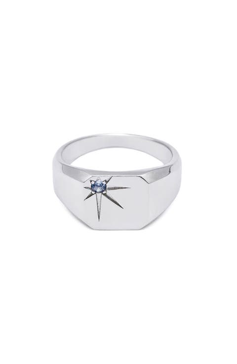 Men's Silver Bond Ring